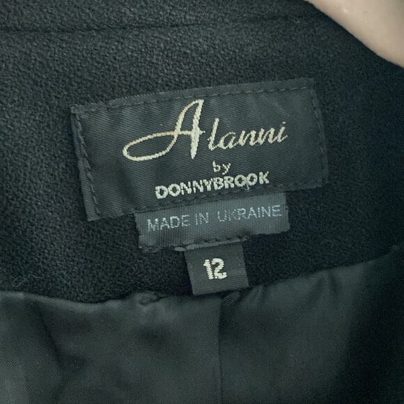 Alanni by Donny Brook Vintage Wool Button Down Old Money SZ 12 Blazer - Picture 5 of 7